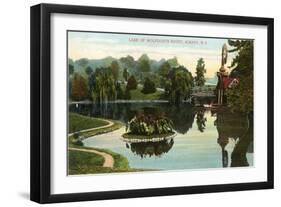 Lake of Wolfoorts Roost, Albany, New York-null-Framed Art Print