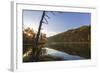 Lake Ogle in Autumn in Brown County State Park, Indiana, USA-Chuck Haney-Framed Photographic Print