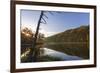 Lake Ogle in Autumn in Brown County State Park, Indiana, USA-Chuck Haney-Framed Photographic Print