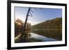 Lake Ogle in Autumn in Brown County State Park, Indiana, USA-Chuck Haney-Framed Photographic Print