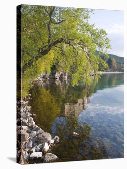 Lake Ohrid, UNESCO World Heritage Site, Macedonia, Europe-Michael Runkel-Stretched Canvas