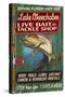 Lake Okeechobee, Florida - Tackle Shop-Lantern Press-Stretched Canvas