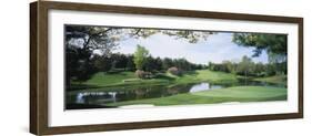 Lake on a Golf Course, Congressional Country Club, Bethesda, Maryland, USA-null-Framed Photographic Print
