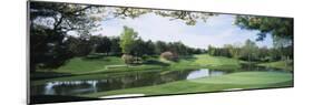 Lake on a Golf Course, Congressional Country Club, Bethesda, Maryland, USA-null-Mounted Photographic Print