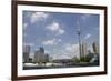 Lake Ontario City Skyline, Cn Tower, Rogers Centr, Toronto, Ontario, Canada-Cindy Miller Hopkins-Framed Photographic Print