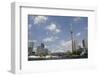 Lake Ontario City Skyline, Cn Tower, Rogers Centr, Toronto, Ontario, Canada-Cindy Miller Hopkins-Framed Photographic Print