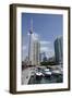 Lake Ontario City Skyline View from Marina, Toronto, Ontario, Canada-Cindy Miller Hopkins-Framed Photographic Print