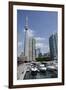 Lake Ontario City Skyline View from Marina, Toronto, Ontario, Canada-Cindy Miller Hopkins-Framed Photographic Print