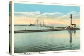 Lake Ontario, Oswego, New York-null-Stretched Canvas