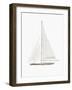 Lake Ontario Sailboat-Leah Straatsma-Framed Art Print