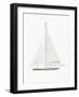 Lake Ontario Sailboat-Leah Straatsma-Framed Art Print