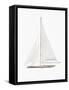 Lake Ontario Sailboat-Leah Straatsma-Framed Stretched Canvas