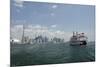 Lake Ontario Skyline, Sightseeing Paddlewheel Boat, Toronto, Ontario, Canada-Cindy Miller Hopkins-Mounted Photographic Print