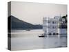 Lake Palace at Sunrise, Udaipur, Rajasthan, India, Asia-Annie Owen-Stretched Canvas