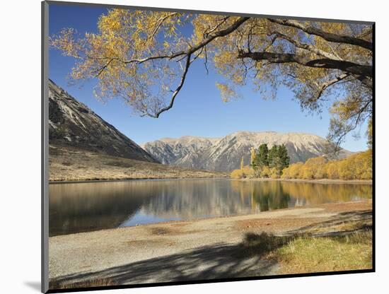 Lake Pearson, Canterbury High Country, South Island, New Zealand, Pacific-Jochen Schlenker-Mounted Photographic Print