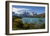 Lake Pehoe in the Torres Del Paine National Park, Patagonia, Chile, South America-Michael Runkel-Framed Photographic Print