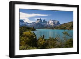 Lake Pehoe in the Torres Del Paine National Park, Patagonia, Chile, South America-Michael Runkel-Framed Photographic Print