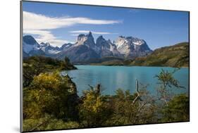 Lake Pehoe in the Torres Del Paine National Park, Patagonia, Chile, South America-Michael Runkel-Mounted Photographic Print