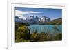 Lake Pehoe in the Torres Del Paine National Park, Patagonia, Chile, South America-Michael Runkel-Framed Photographic Print