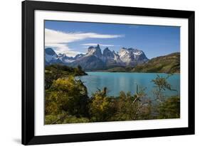 Lake Pehoe in the Torres Del Paine National Park, Patagonia, Chile, South America-Michael Runkel-Framed Photographic Print