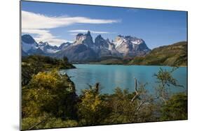 Lake Pehoe in the Torres Del Paine National Park, Patagonia, Chile, South America-Michael Runkel-Mounted Photographic Print