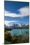 Lake Pehoe in the Torres Del Paine National Park, Patagonia, Chile, South America-Michael Runkel-Mounted Photographic Print