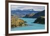 Lake Pehoe in the Torres Del Paine National Park, Patagonia, Chile, South America-Michael Runkel-Framed Photographic Print