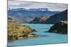 Lake Pehoe in the Torres Del Paine National Park, Patagonia, Chile, South America-Michael Runkel-Mounted Photographic Print