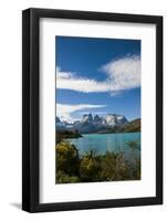 Lake Pehoe in the Torres Del Paine National Park, Patagonia, Chile, South America-Michael Runkel-Framed Photographic Print