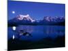 Lake Pehoe, Torres Del Paine National Park, Chile-null-Mounted Photographic Print