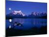 Lake Pehoe, Torres Del Paine National Park, Chile-null-Mounted Photographic Print