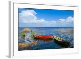 Lake Peipus (Lake Peipsi), Estonia, Baltic States, Europe-Nico Tondini-Framed Photographic Print