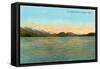 Lake Pend d'Oreille, Sandpoint, Idaho-null-Framed Stretched Canvas