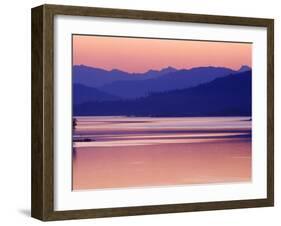 Lake Pend Oreille near Sandpoint, Idaho, USA-Chuck Haney-Framed Premium Photographic Print