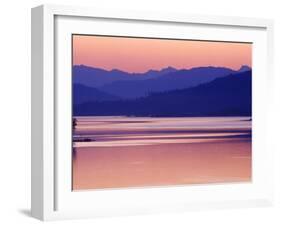 Lake Pend Oreille near Sandpoint, Idaho, USA-Chuck Haney-Framed Premium Photographic Print