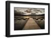 Lake Pier-David Lorenz Winston-Framed Art Print