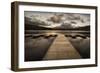 Lake Pier-David Lorenz Winston-Framed Art Print