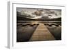 Lake Pier-David Lorenz Winston-Framed Art Print