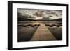 Lake Pier-David Lorenz Winston-Framed Giclee Print