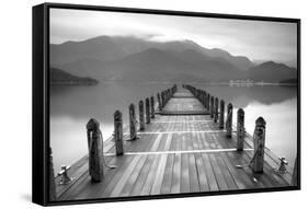 Lake Pier-PhotoINC-Framed Stretched Canvas