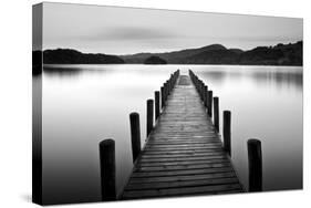 Lake Pier-null-Stretched Canvas