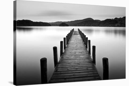 Lake Pier-null-Stretched Canvas