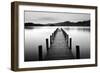 Lake Pier-null-Framed Premium Photographic Print