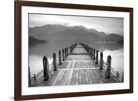 Lake Pier-PhotoINC-Framed Photographic Print