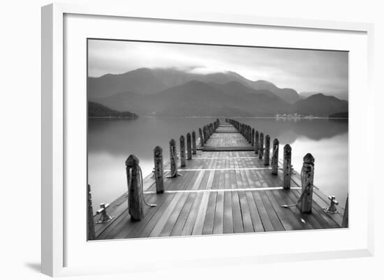 Lake Pier-PhotoINC-Framed Photographic Print