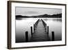 Lake Pier-null-Framed Photographic Print