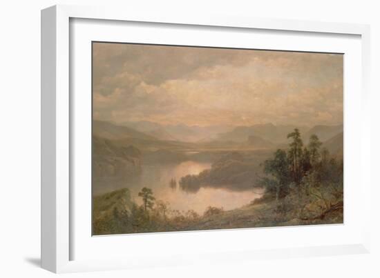 Lake Placid and the Adirondack Mountains from Whiteface, 1878-James David Smillie-Framed Giclee Print