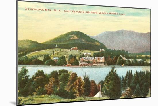 Lake Placid Club, Adirondacks, New York-null-Mounted Art Print