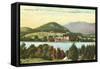 Lake Placid Club, Adirondacks, New York-null-Framed Stretched Canvas