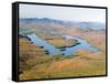 Lake Placid in Autumn, Adirondack, New York-null-Framed Stretched Canvas